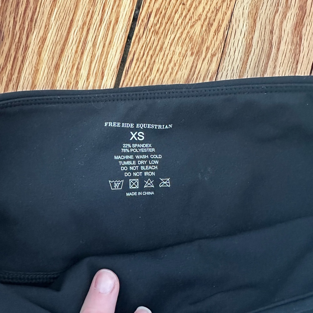 Free Ride Equestrian Winter Leggings - Picture 4 of 4